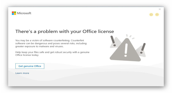 Office License Error on Windows 11